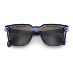 Retro Concave Curved Hipster Horn Rim Plastic Sunglasses