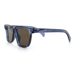 Retro Concave Curved Hipster Horn Rim Plastic Sunglasses