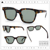Retro Concave Curved Hipster Horn Rim Plastic Sunglasses