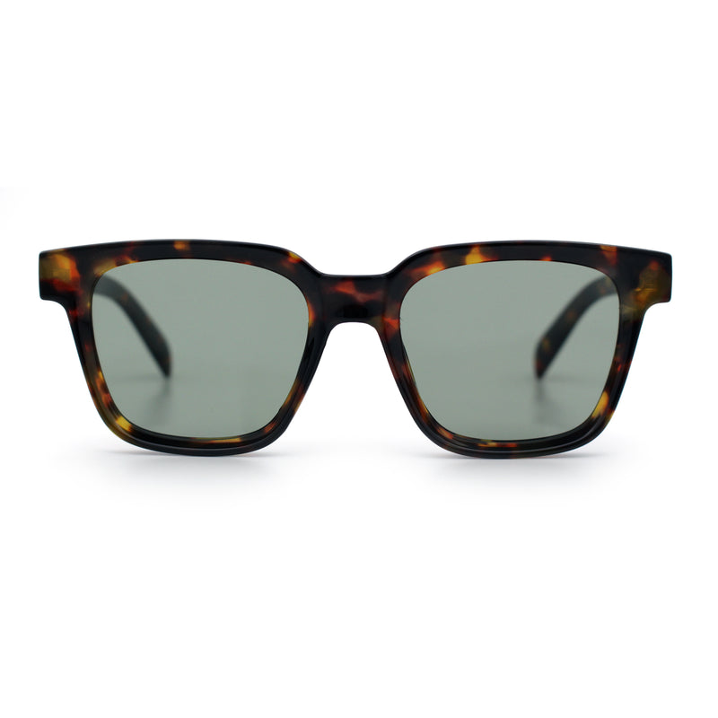 Retro Concave Curved Hipster Horn Rim Plastic Sunglasses