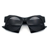 Retro Square Round Circle Lens Plastic Geometric Mod Sunglasses