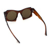 Retro Square Round Circle Lens Plastic Geometric Mod Sunglasses