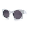 Retro Square Round Circle Lens Plastic Geometric Mod Sunglasses