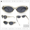 Womens Mod Classy Oval Thick Plastic Fashion Sunglasses