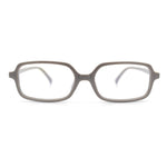 Womens Luxe Narrow Rectangle Plastic Blue Light Filter Computer Glasses