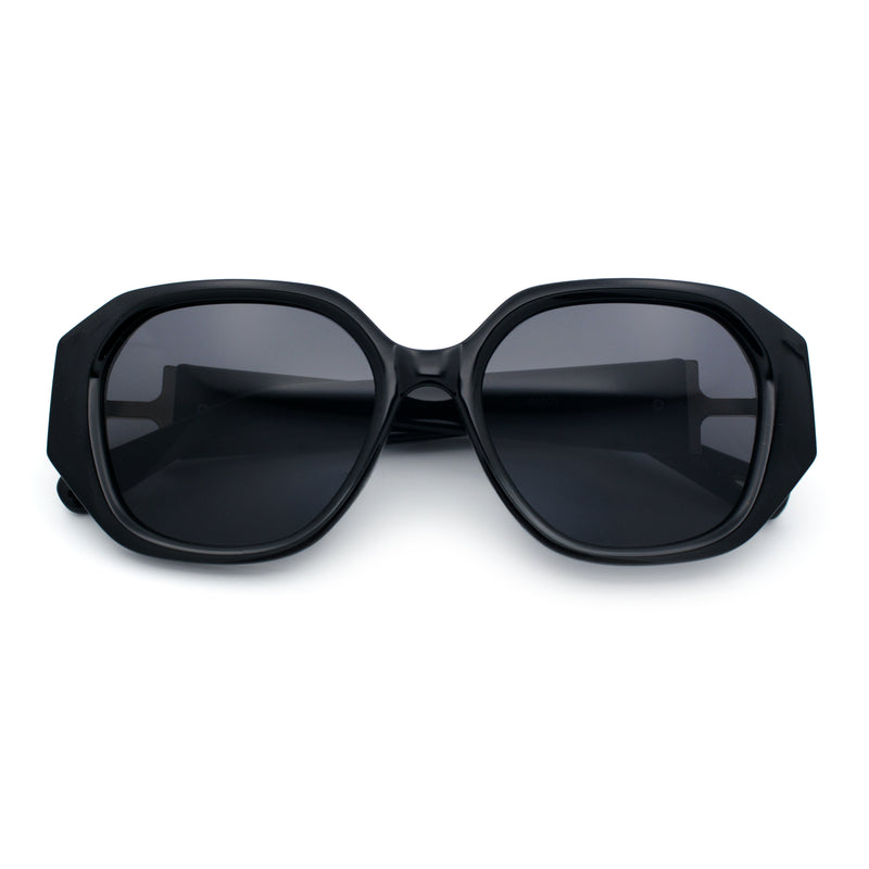 Womens Luxury Fashion Butterfly Plastic Metal Jewel Hinge Sunglasses