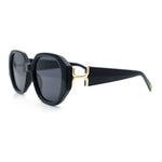 Womens Luxury Fashion Butterfly Plastic Metal Jewel Hinge Sunglasses