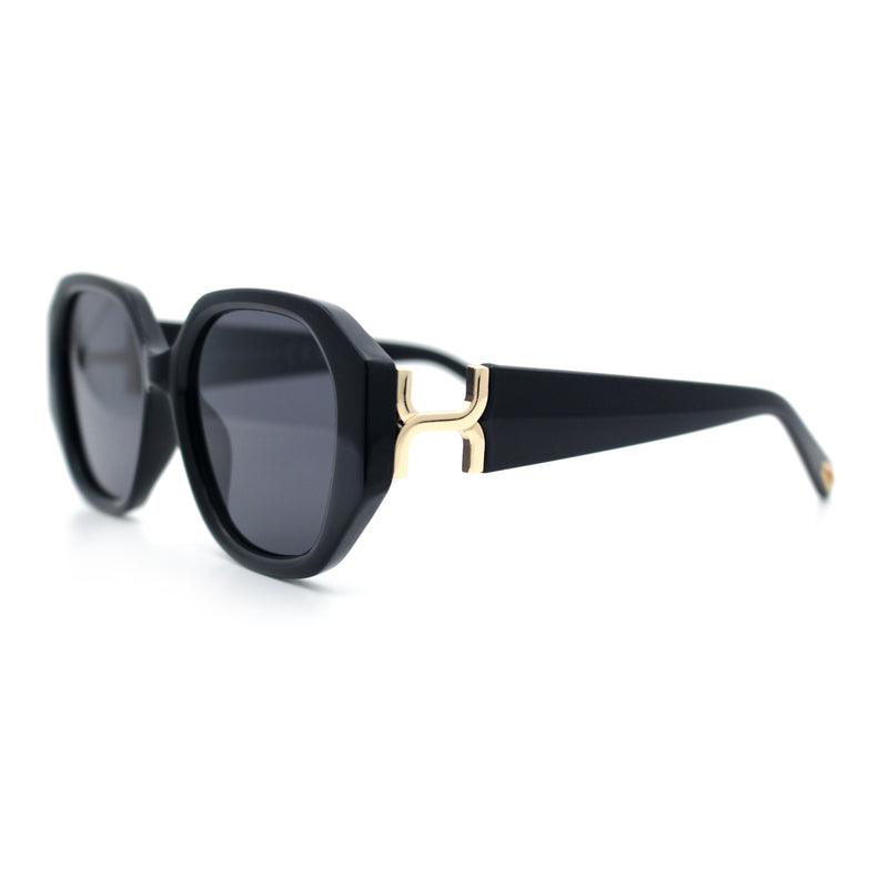 Womens Luxury Fashion Butterfly Plastic Metal Jewel Hinge Sunglasses