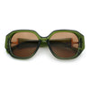 Womens Luxury Fashion Butterfly Plastic Metal Jewel Hinge Sunglasses