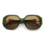 Womens Luxury Fashion Butterfly Plastic Metal Jewel Hinge Sunglasses