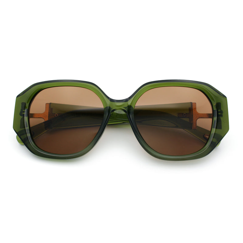 Womens Luxury Fashion Butterfly Plastic Metal Jewel Hinge Sunglasses