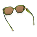 Womens Luxury Fashion Butterfly Plastic Metal Jewel Hinge Sunglasses
