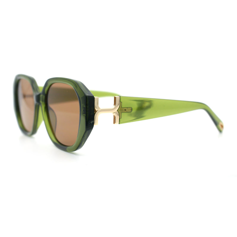 Womens Luxury Fashion Butterfly Plastic Metal Jewel Hinge Sunglasses