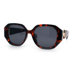 Womens Luxury Fashion Butterfly Plastic Metal Jewel Hinge Sunglasses