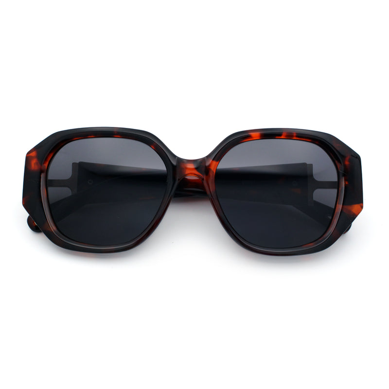 Womens Luxury Fashion Butterfly Plastic Metal Jewel Hinge Sunglasses