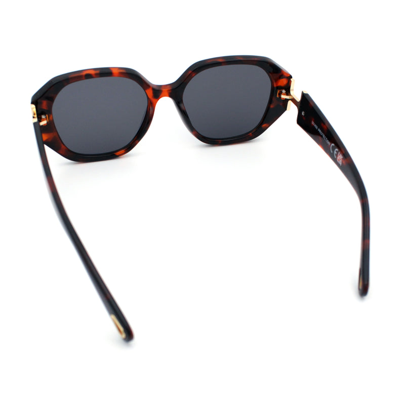 Womens Luxury Fashion Butterfly Plastic Metal Jewel Hinge Sunglasses