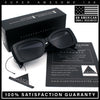 Womens Mod Minimalist Narrow Rectangle Thick Plastic Fashion Sunglasses