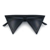 Womens Flat Top Perfect Triangle Bold Oversized Cat Eye Plastic Sunglasses