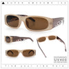 Classy Mod Narrow Rectangle Sport Plastic Dad Fashion Retro Sunglasses
