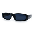 Classy Mod Narrow Rectangle Sport Plastic Dad Fashion Retro Sunglasses