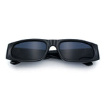 Classy Mod Narrow Rectangle Sport Plastic Dad Fashion Retro Sunglasses