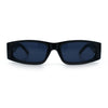 Classy Mod Narrow Rectangle Sport Plastic Dad Fashion Retro Sunglasses