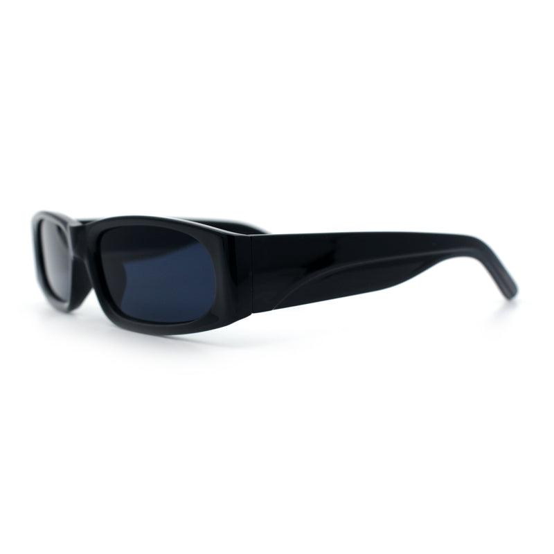 Classy Mod Narrow Rectangle Sport Plastic Dad Fashion Retro Sunglasses
