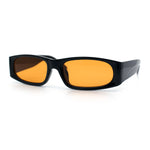 Classy Mod Narrow Rectangle Sport Plastic Dad Fashion Retro Sunglasses