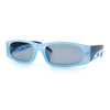 Classy Mod Narrow Rectangle Sport Plastic Dad Fashion Retro Sunglasses