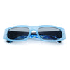 Classy Mod Narrow Rectangle Sport Plastic Dad Fashion Retro Sunglasses