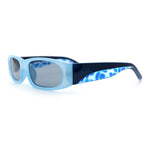 Classy Mod Narrow Rectangle Sport Plastic Dad Fashion Retro Sunglasses