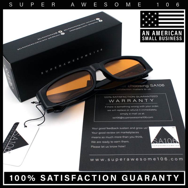Classy Mod Narrow Rectangle Sport Plastic Dad Fashion Retro Sunglasses