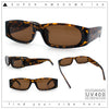 Classy Mod Narrow Rectangle Sport Plastic Dad Fashion Retro Sunglasses