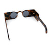 Keyhole Bridge Rectangle Bar Shape Round Circle Lens Hipster Sunglasses