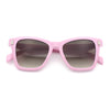 Womens Oversized Hipster Horn Rim Subtle Cat Eye Fashion Sunglasses