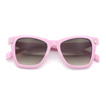 Womens Oversized Hipster Horn Rim Subtle Cat Eye Fashion Sunglasses