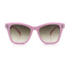 Womens Oversized Hipster Horn Rim Subtle Cat Eye Fashion Sunglasses