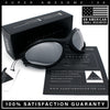 Womens Trendy 90s Oval Wrap Around Sport Plastic Fashion Sunglasses