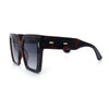 Womens Oversized Thick Plastic Rectangle Cat Eye Retro Fashion Sunglasses
