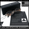 Hipster Classic Oval Hustler Metal Rim Retro Fashion Sunglasses