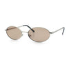 Hipster Classic Oval Hustler Metal Rim Retro Fashion Sunglasses