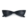 Womens Squared Triangle Gothic Retro Cat Eye Plastic 20s Sunglasses