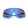 Kids Xloop Boys Shield Color Mirror MTB Style Sport Wrap Plastic Sunglasses