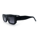 Classic Womens Mod Squared Narrow Rectangle Retro Fashion Sunglasses