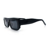 Classic Womens Mod Squared Narrow Rectangle Retro Fashion Sunglasses