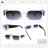 Classic Womens Mod Squared Narrow Rectangle Retro Fashion Sunglasses