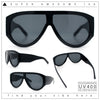 Retro Bold Oversized Shield Racer Plastic Sunglasses