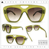 Women Oversized Thick Plastic Rectangle Cat Eye Flat Top Diva Sunglasses