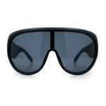 Goggle Style Oversized Shield XL Oversized Racer Plastic Sunglasses