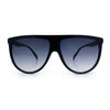 Classic Oversized Flat Top Oversized Thin Plastic Racer Fashion Sunglasses